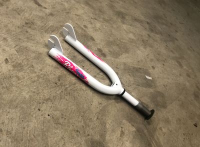20" Freestyle Girls Bicycle Fork (White)