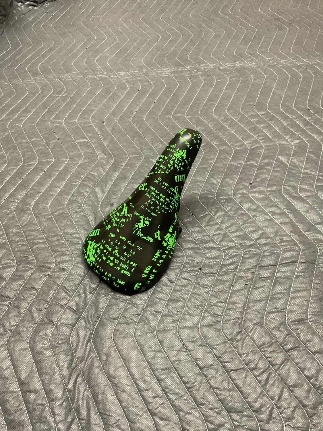 Kent BMX &amp; Freestyle Bicycle Seat (Black &amp; Green)