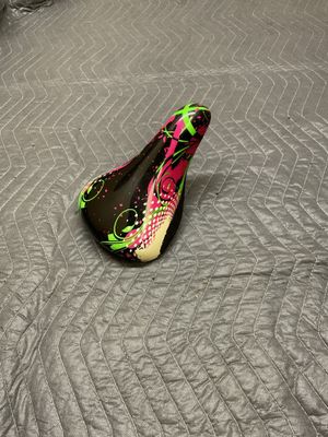 Children’s Bicycle Seat (Black/Green/Pink)