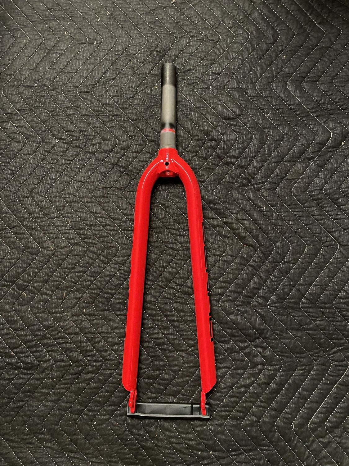 Denali 700C Threaded Hybrid Bicycle Fork (Orange) 1&quot; x 5 3/4” Steer Tube