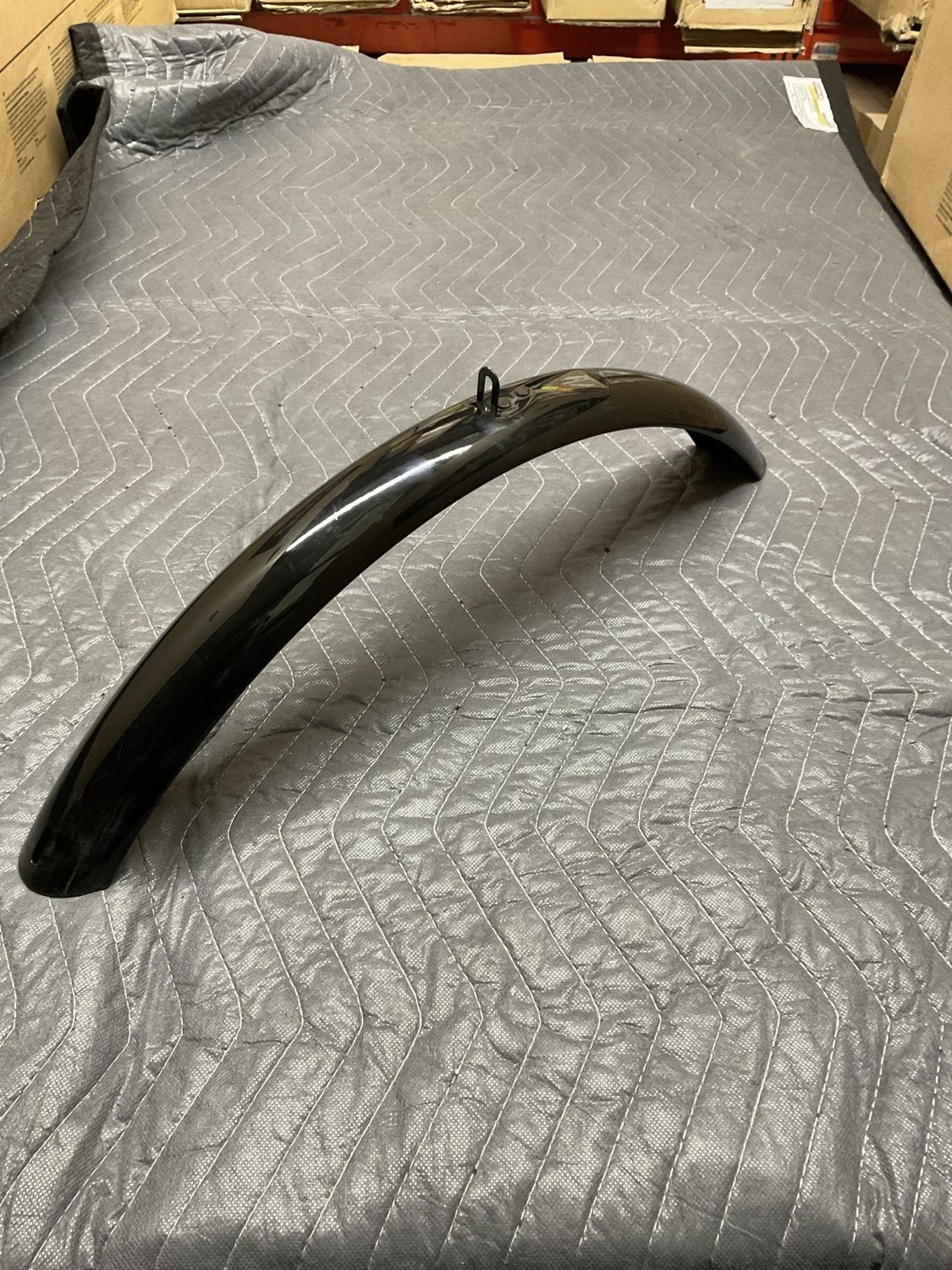 26” Front Bicycle  Fender (Black) Long