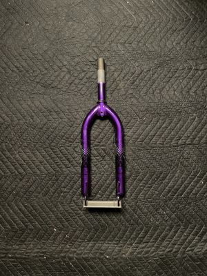 Kent 1” x 6” Threaded 20” Bicycle Fork (Purple/Green)