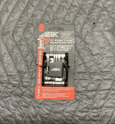 ABK 17 Function Deluxe Folding Tool X