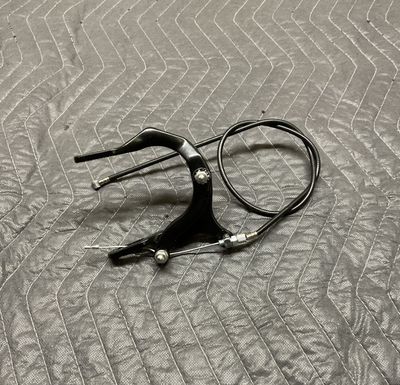 Front C-Brakes w/ Cable for 26&quot; Bicycle (Black)