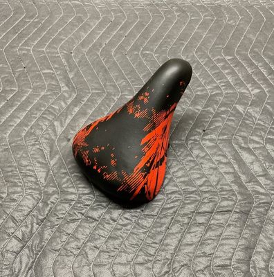 Children’s Bicycle Seat (Red Splatter)