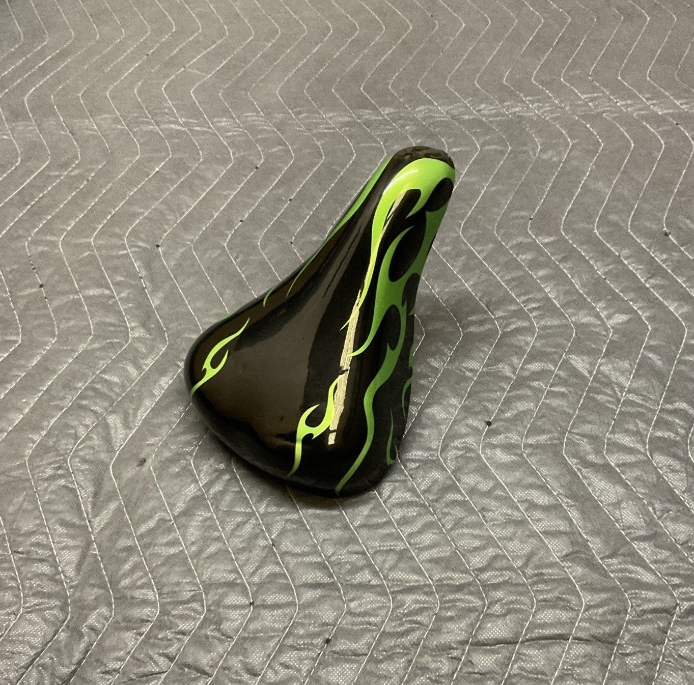 Children’s Bicycle Seat (Green Flames)