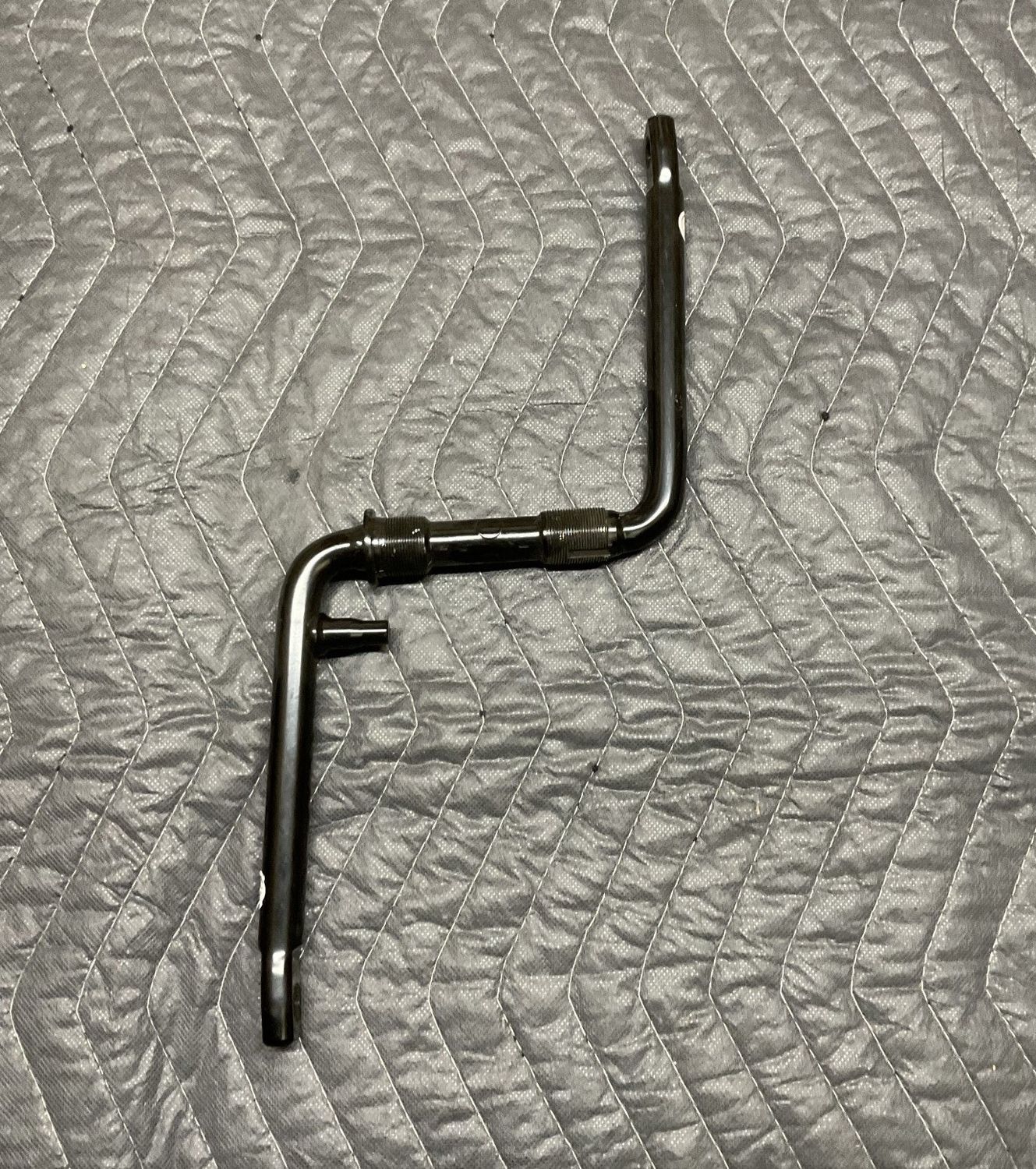 1 Piece Bicycle Crank (Black)