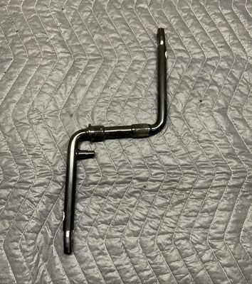 1 Piece Bicycle Crank (Black)