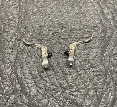 Bicycle Brake Levers Set (Silver)