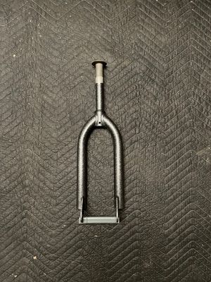 1” x 6” Threaded 20&quot; Bicycle Fork (Dark Gray/Textured)