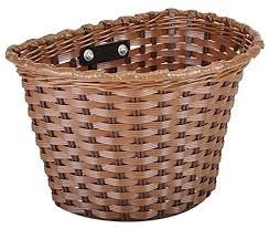 Capstone SMALL PLASTIC BASKET / BROWN 11"  x 7"  x 8" X