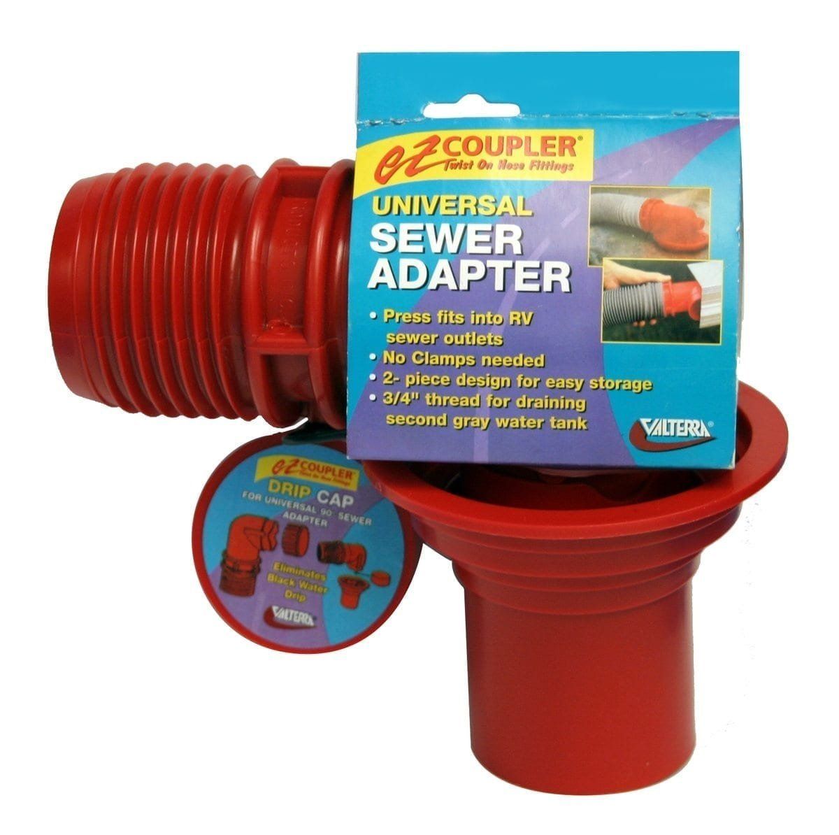 Valterra EZ Coupler Sewer Hose Universal Adapter