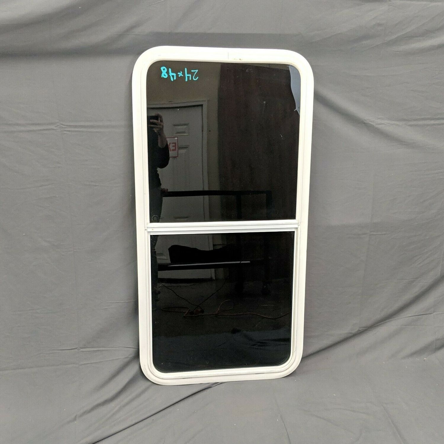 48&quot; x 24&quot; Slider Window - White Frame - Tinted