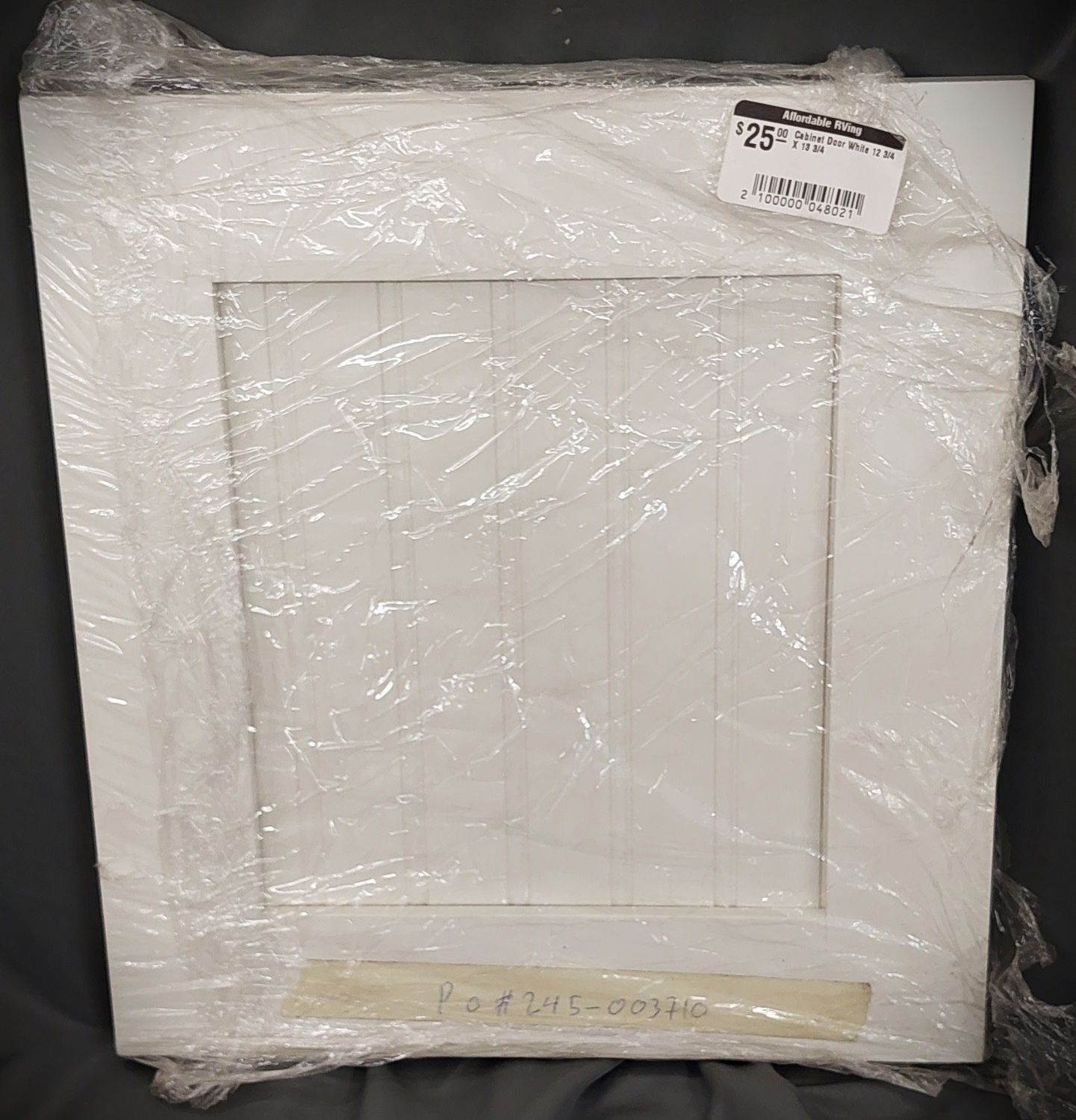 12 3/4&quot; x 13 3/4&quot; - RV Cabinet Door - White