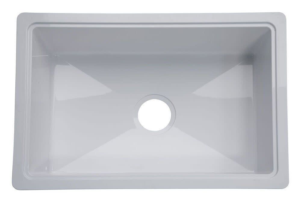 Lippert Single Basin Sink 25&quot; x 17&quot; White