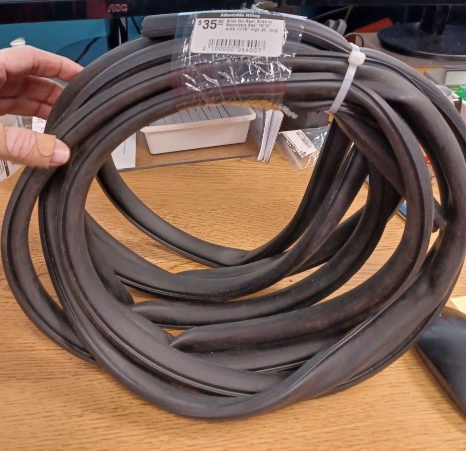 Slide Out Seal - Slide In Secondary Seal - 13/16&quot;Wx11/16&quot;Hx20&#39; long