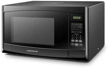 Contoure 900w  1 cubic foot Microwave Black