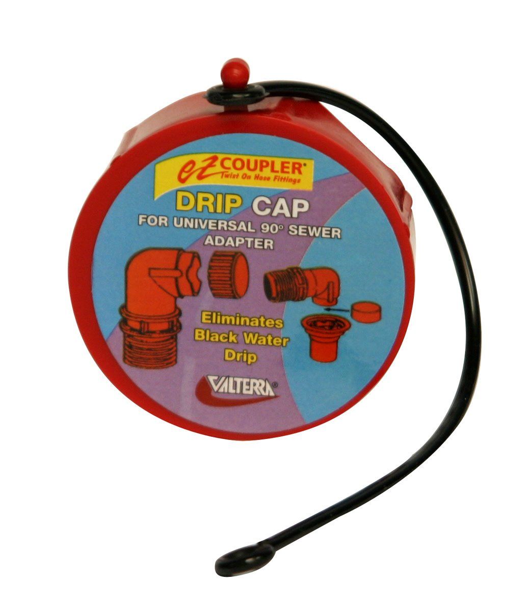Sewer Drip Cap For EZ Coupler Red