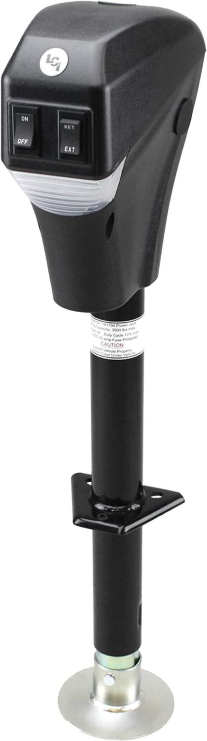 Lippert Power Tongue Trailer Jack 12vdc 3500 Lift Capacity