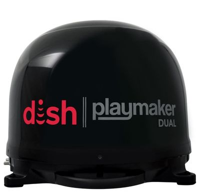 DISH Playmaker Dual with Receiver; PL8035R; Black