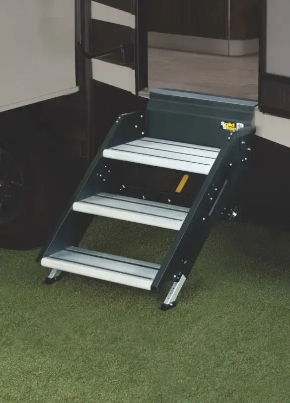 Lippert Solid Step - Entry Door 26&quot; Triple Fold Up