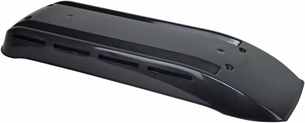 Norcold Refrigerator Roof Vent Cap/ Cover and Base - Black