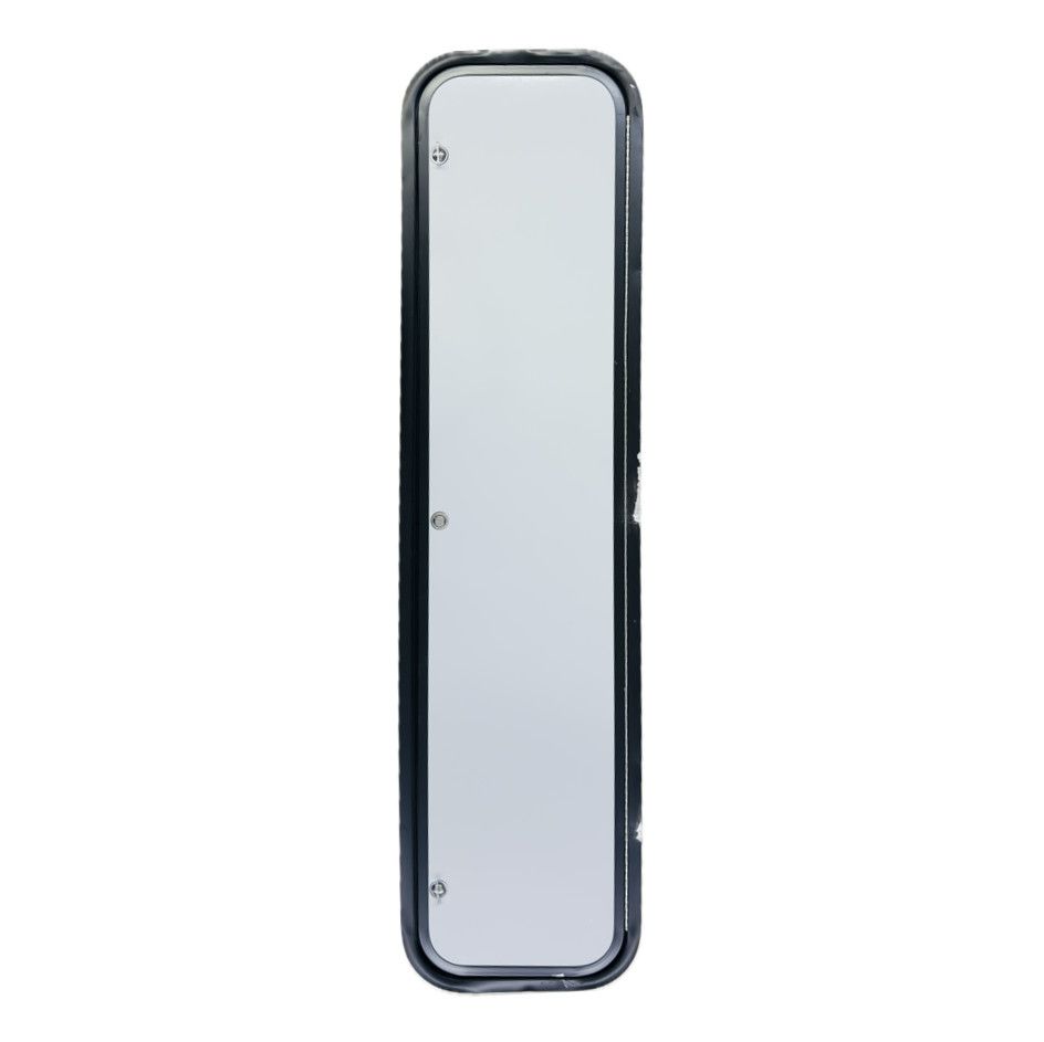 59&quot; X 14&quot; Baggage Door - White with Black Trim