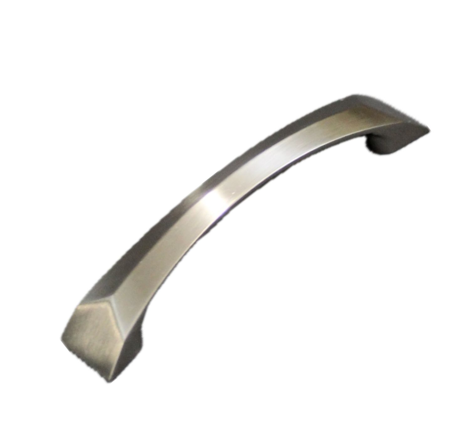 Cabinet Drawer Pull Nickel Sharp Edge Style