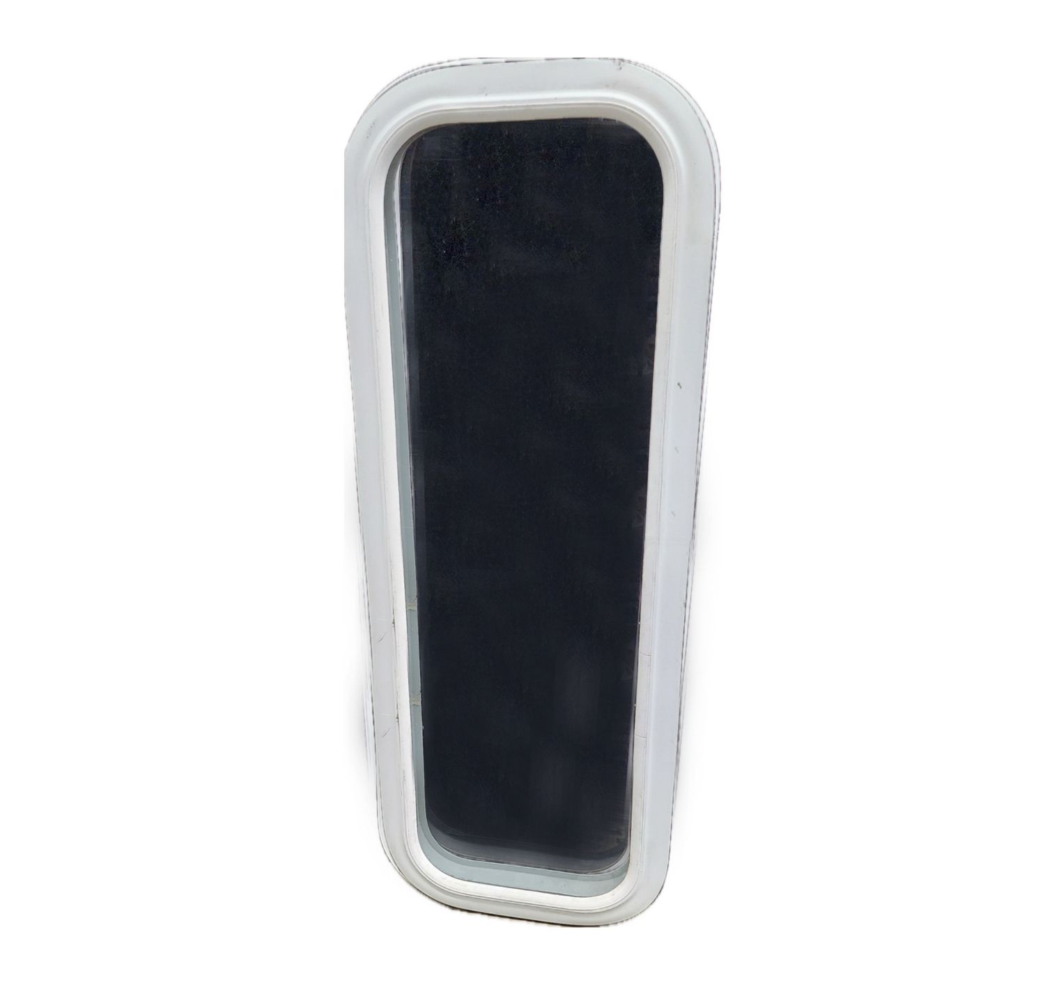 12&quot; x 35&quot; Vertical Picture Window - White Frame - Tinted