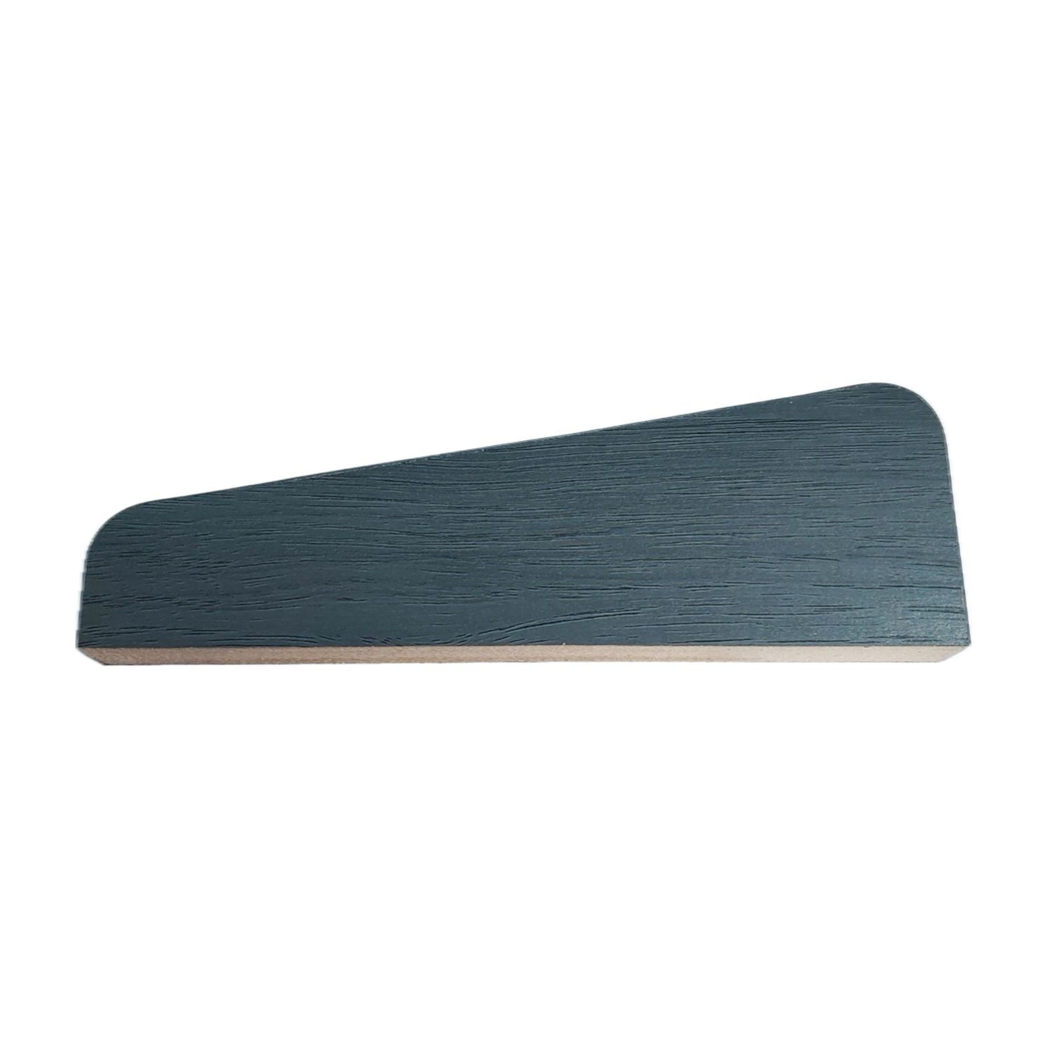 Wood End Cap Charcoal
