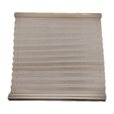 21&quot; x 21 1/4&quot; Pleated Cloth Skylight Shade - Suede