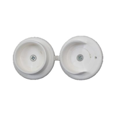 JR Products Closet Pole Socket Set