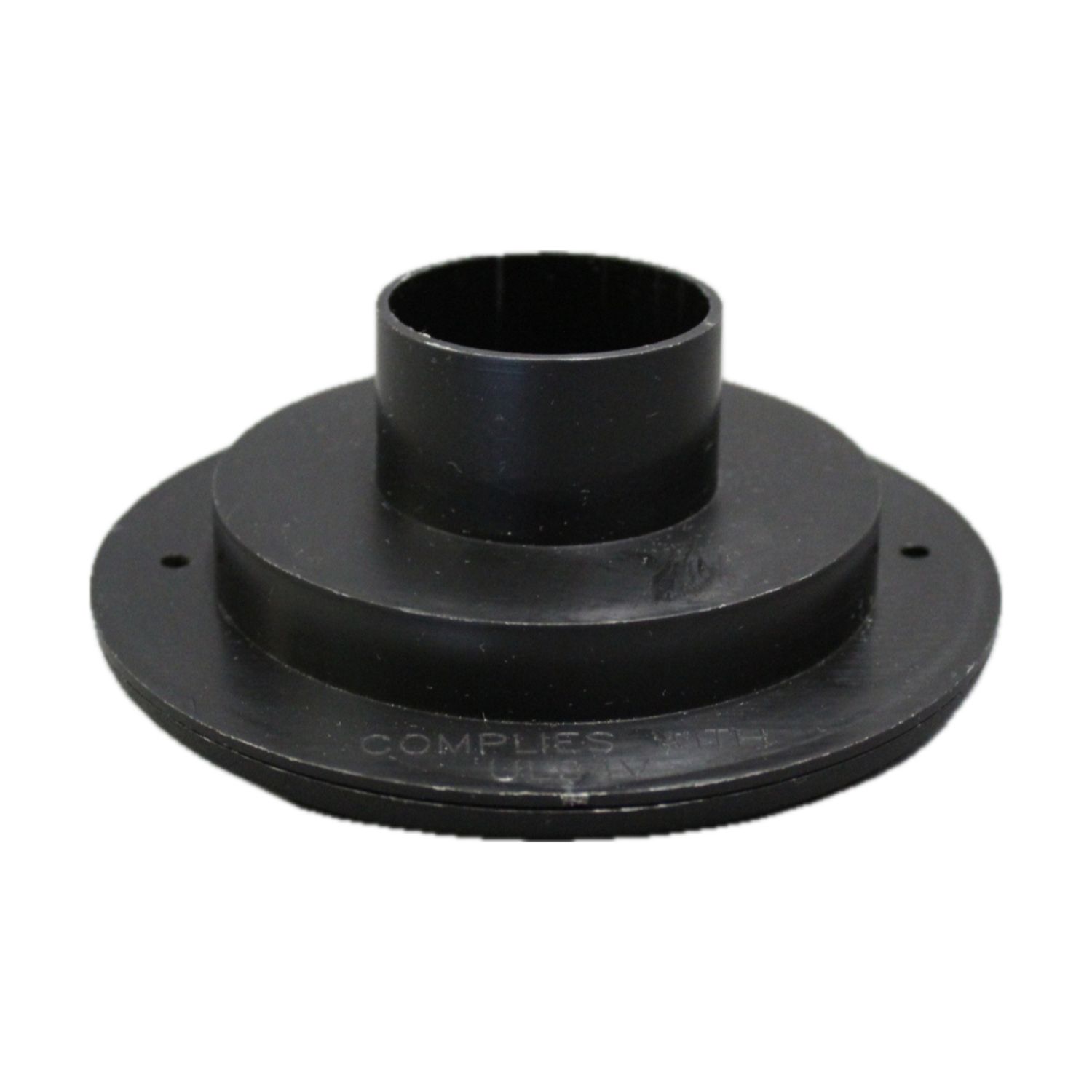 Birdseye Rotating Louvered Furnace Vent/Register Black 2&quot; Duct