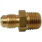 3/8&quot; Flare X 1/2&quot; MIP Brass Adapter Fitting