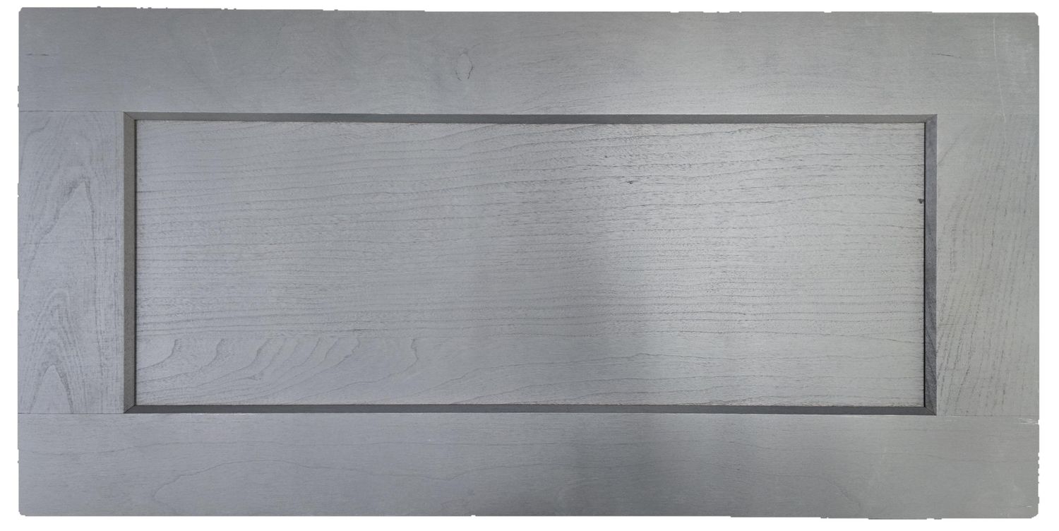 10&quot; x 20&quot; - Cabinet Door - Gun Metal Gray