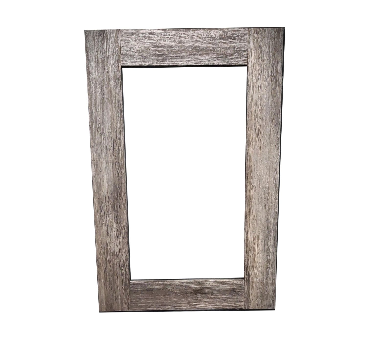 14&quot; x 21&quot; - RV Cabinet Door - Rustic Gray - Frame
