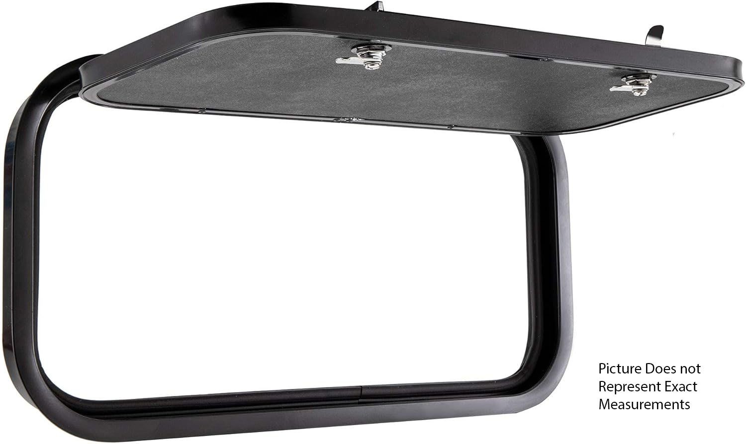 20&quot; x 12&quot; Baggage Door - Black with Black Trim