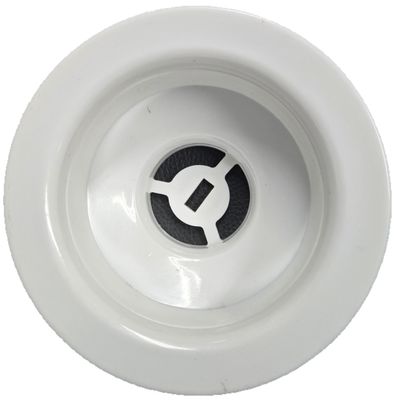 3&quot; Kitchen Sink Drain - Without Strainer -  White