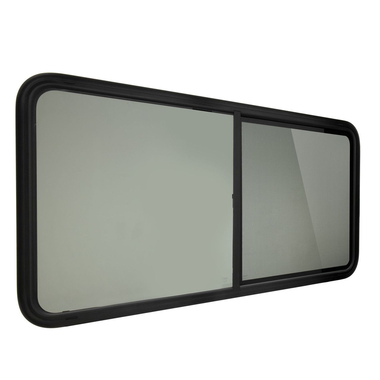 58&quot; x 20&quot; Horizontal Slider Window -  Black with Tint