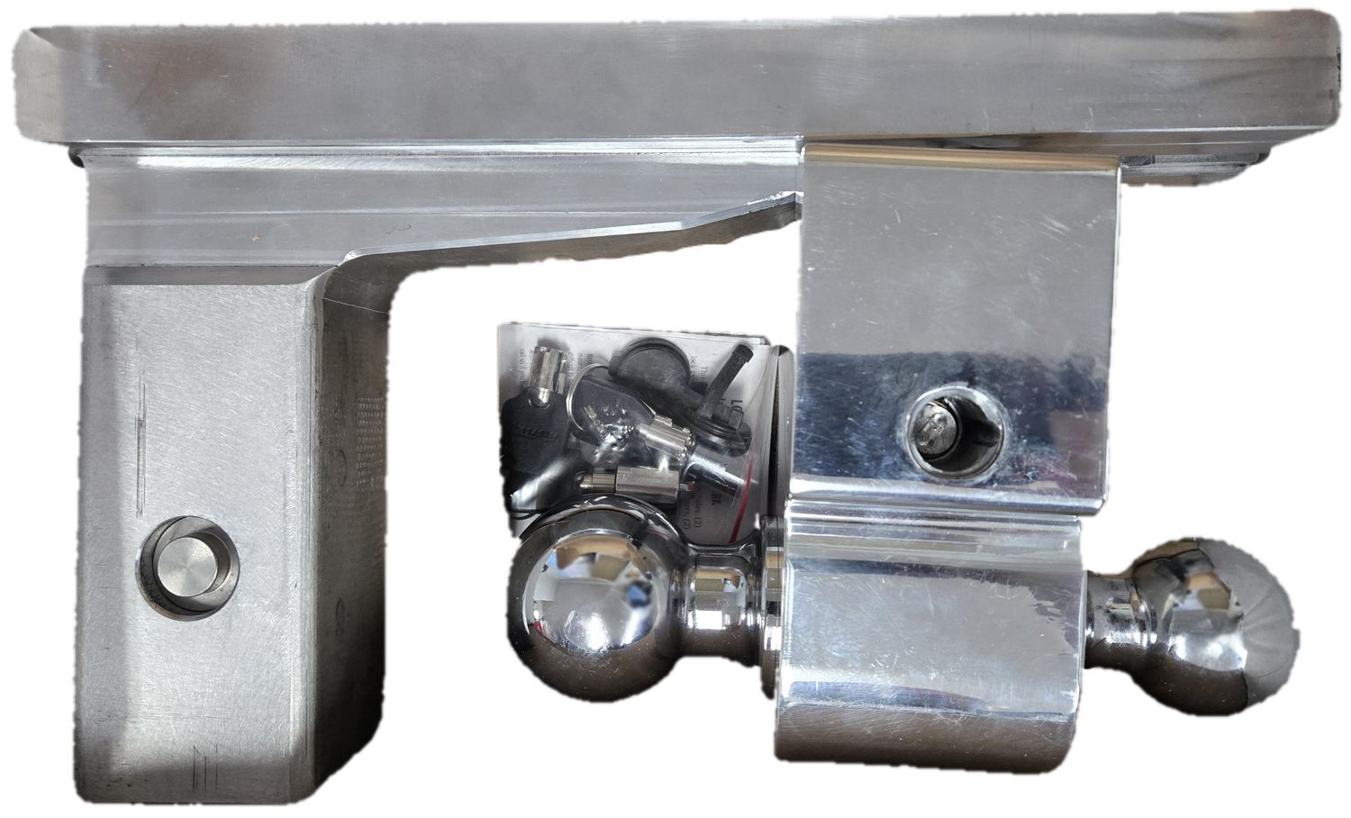 Fastway Flash Ball Mounts 6&quot; Drop  - 2&quot; &amp; 2⁵⁄₁₆&quot; Balls