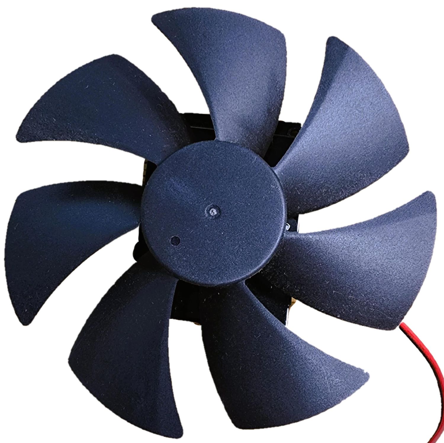Greystone Range Hood Fan Motor &amp; 5&quot; Blade - 3-Hole Mount - Black