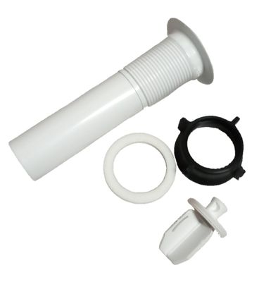 RV Sink Drain Pipe and Stopper 1½&quot; x 5½&quot;