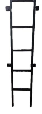 Black Iron Wall Mount Egress Ladder