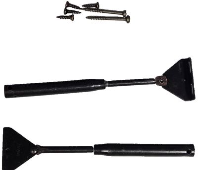 Cabinet Door Metal Strut - Black - Kit - 2 Pack