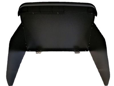 Suburban 2 Burner Cover - Metal Black - Side Shields