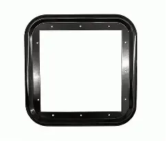 Girard Water Heater Access Door Frame Trim Ring - Suburban 2GWHDB Black
