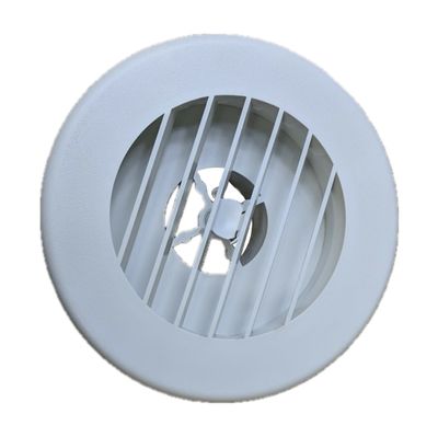 Furnace Vent 4&quot; - White