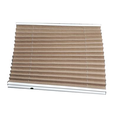 26&quot; x 24&quot; Pleated Cloth Night Shade - Suede