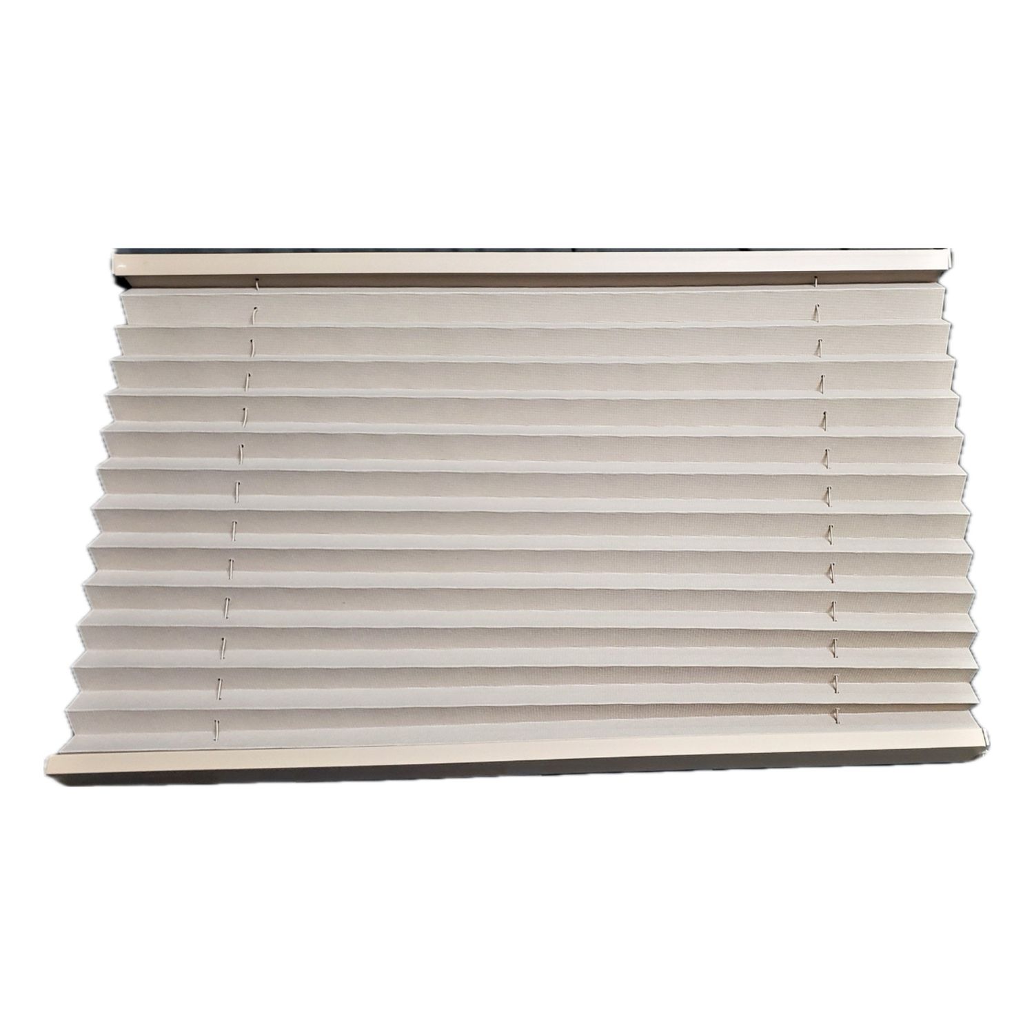 26&quot; x 20&quot; Pleated Cloth Night Shade - Suede