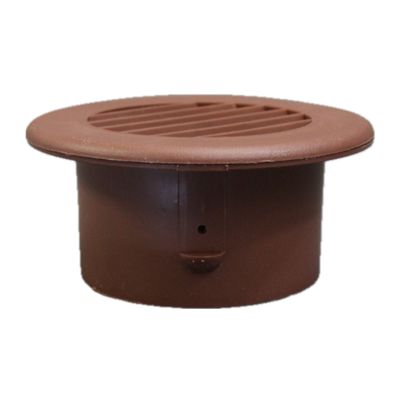 Furnace Vent 4&quot; Rust